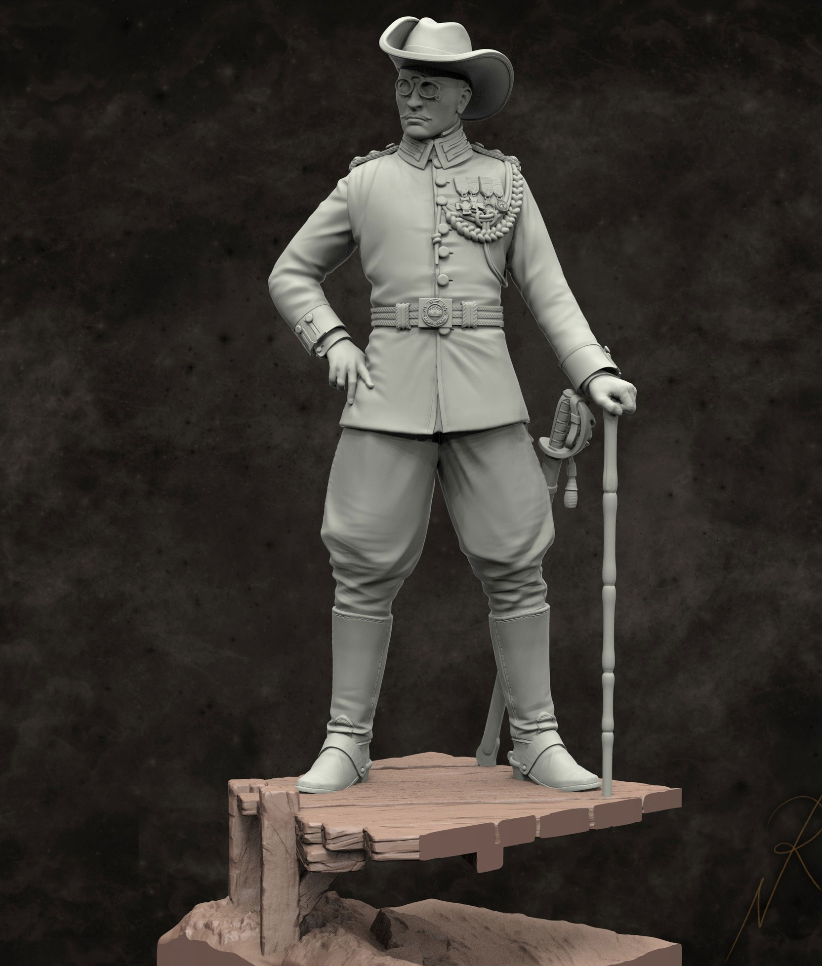 Germany Hauptmann Oversea troops 1885