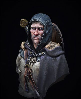 Medieval Soldier Bust