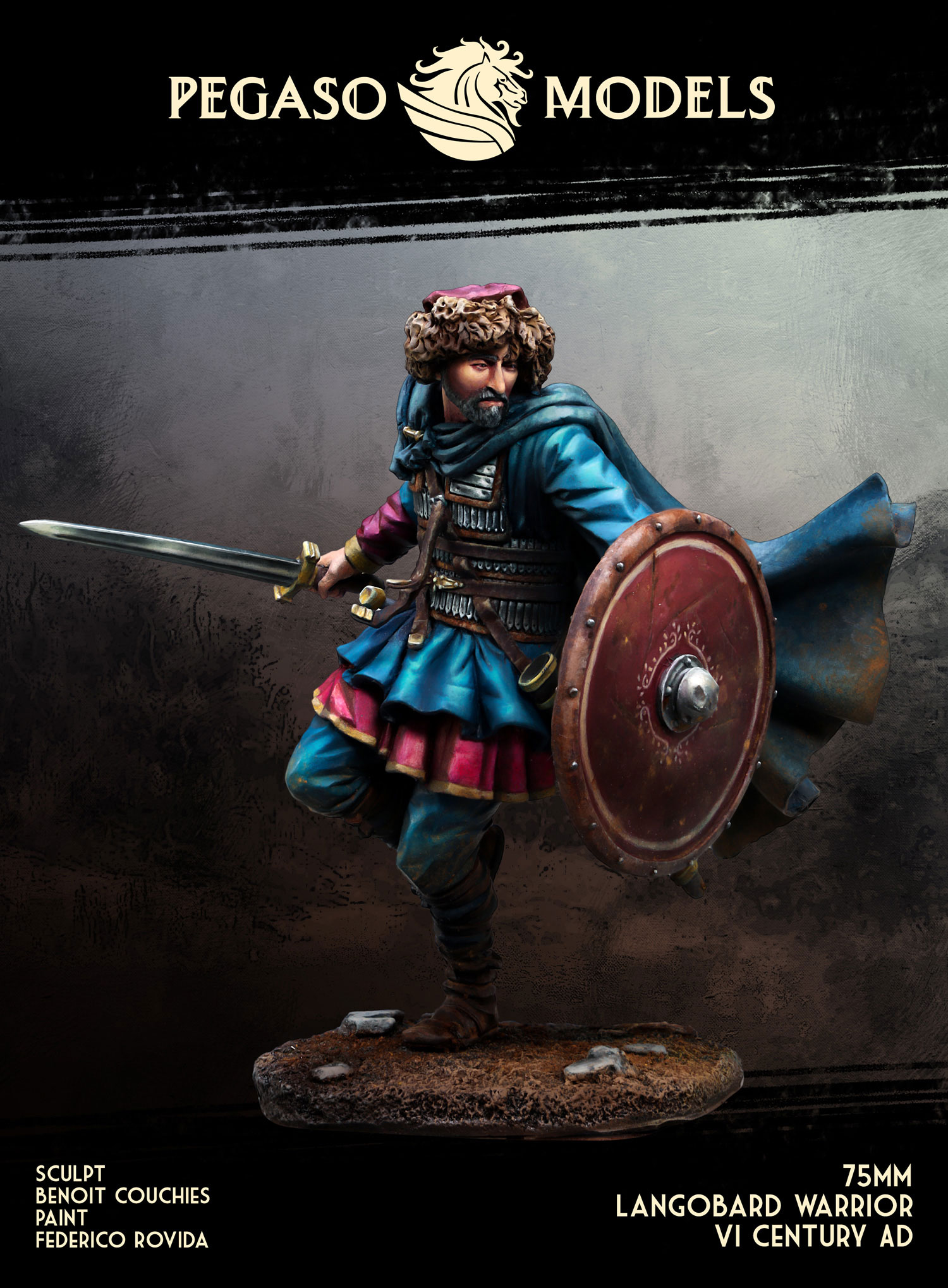 Langobard Warrior  VI Cent.
